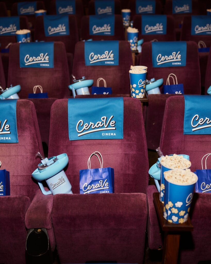 CeraVe The One Under the Sun screening — experiential brand campaign that makes SPF memorable.