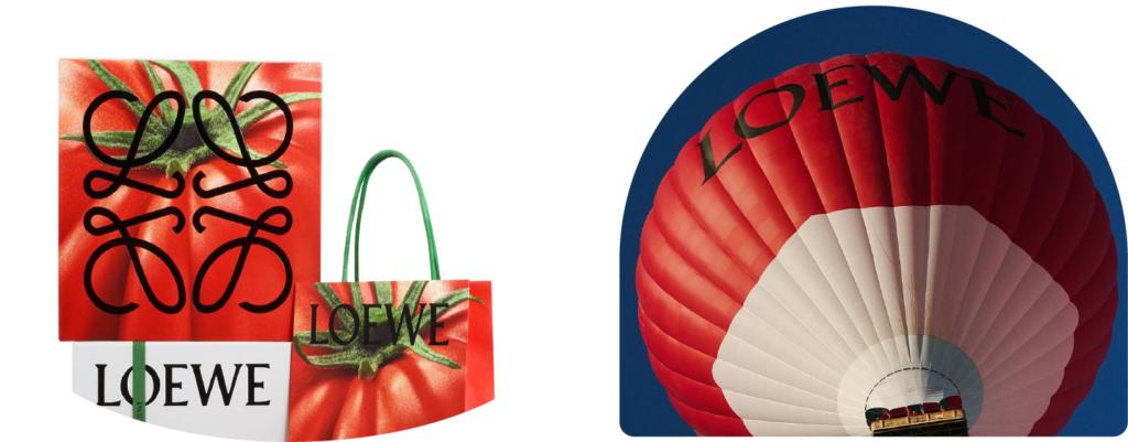 LOEWE’s tomato branding as a surreal emotional branding example